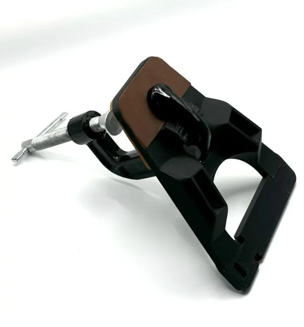JamClamp! Attach your stringed instrument to any table or desk safely.