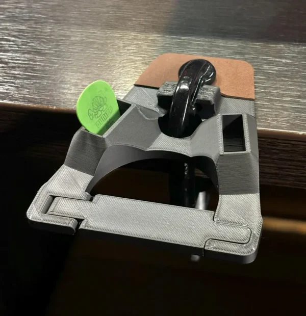 JamClamp! Attach your stringed instrument to any table or desk safely.
